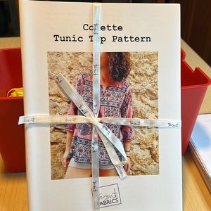 Tessuti Fabrics Colette Tunic Top pattern uncut factory fold